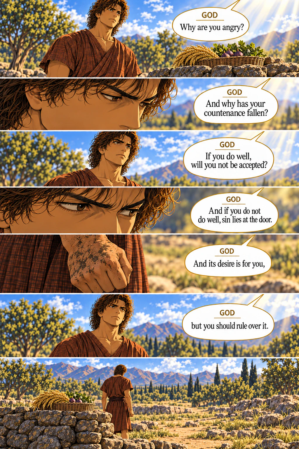 Genesis 4, illustrated section 7 of 20