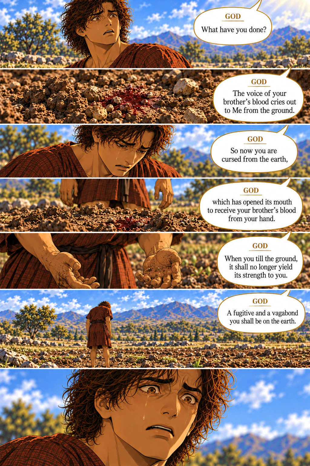 Genesis 4, illustrated section 11 of 20